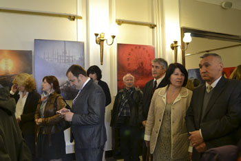 solo exhibition Pripyats Lights or Chernobyl Shadows